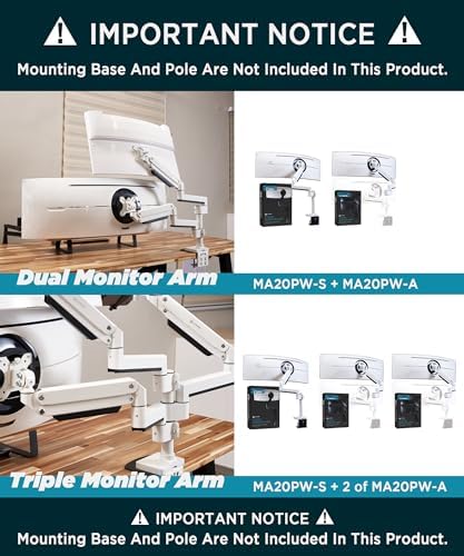 ULTRARM Heavy Duty Extension Arm Accessory for MA20PW-S Do Not Use Alone - Image 6