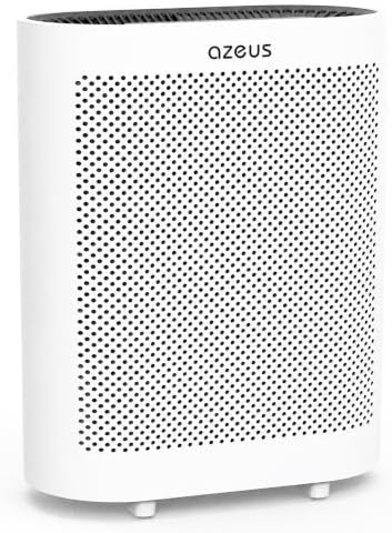 AZEUS GL-FS32 Air Purifier for Large Rooms up to 2160 Sq Ft, 5-in-1 H13 True HEPA Filter Removes 99.97% of 0.3 Micron Particles, Centrifugal Fan, Auto Sensor, Quiet Sleep for Home, Office and Pets by AZEUS