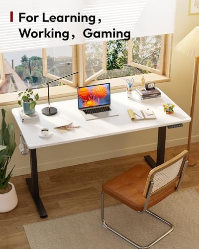 SANODESK One-Piece 1'' Thick Height Adjustable Standing Desk 60''x24'' - Image 3