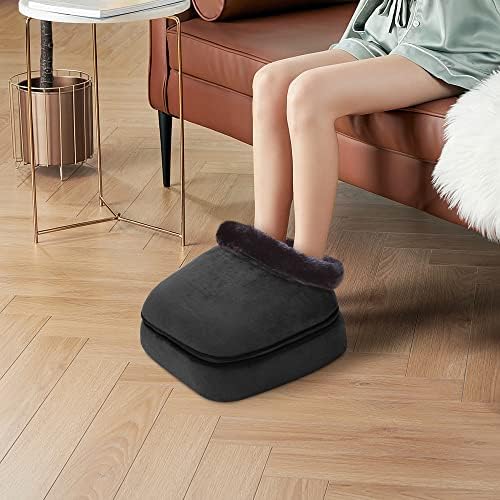 COMFIER Foot Warmer Massager,Gifts for Women,Men,Shiatsu Foot Massager with Heat, Electric Heating Pad for Back Feet,Back Massager for Pain Relief(Black) - Image 5