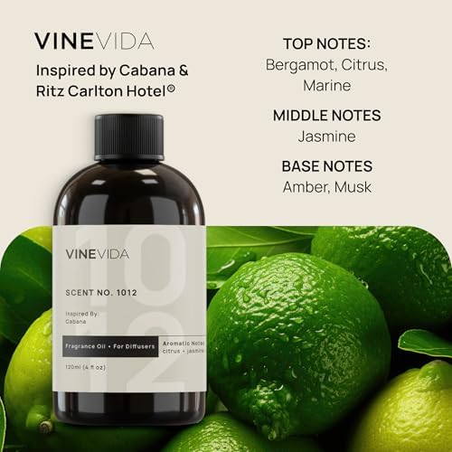 VINEVIDA (16oz) Hotel Fragrance Collection Diffuser Oil - Hotel Scents Diffusers for Home - Cold Air Diffuser Oil - Hotel Scent Essential Oil - Scent No.1012 - Image 2