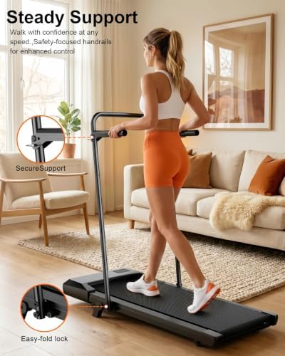 6% Incline 300 lbs Walking Pad Under Desk Treadmill - Image 2