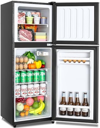Cucina Magica 5.0 Cu.Ft Fridge with Freezer, Dual Door Dorm Refrigerator - Image 2