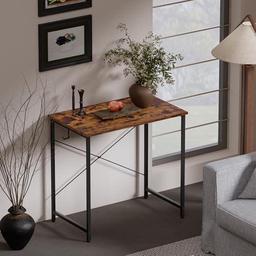 Pamray 23 Inch Computer Desk for Small Spaces, Home Office Work Desk with Headphone Hook, Small Office Desk Study Writing Table - Image 2
