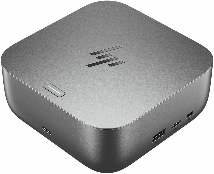 HP Thunderbolt 4 Ultra 280W G6 Dock - for Notebook, Desktop PC - Charging Capability - 330 W - Thunderbolt 4-4 Displays Supported - 8 x USB Ports - 5 x USB Type-A Ports - Type-A - 5 -C - -C - 1 RJ-4 - Image 6