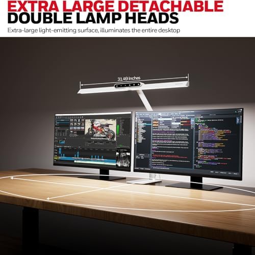 Honeywell HJ1WT 1200LM LED Desk Lamp Dimmable Lamp for Desk - Image 4