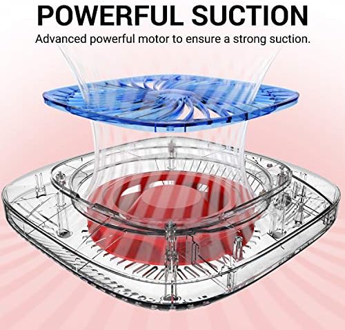 MelodySusie Classic Nail Dust Collector SPro for Acrylic Nail Filing - Image 3
