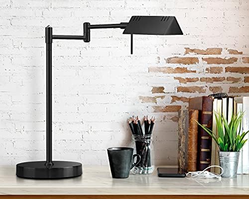 O'Bright LED Pharmacy Table Lamp, Full Range Dimming, 12W LED, 360 Degree Swing Arms, Desk, Reading, Craft, Work Lamp, ETL Tested, Black - Image 6