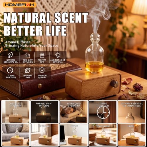 Waterless Essential Oil Diffuser Cordless Aroma Diffuser - Image 5