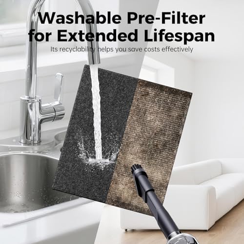 Purifier for Home Large Room Bedroom with HEPA Washable Pre-Filter - Image 6