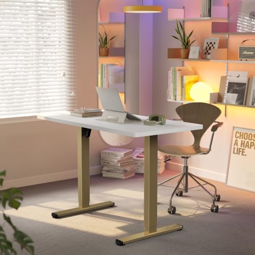 HUANUO 48x24 Inch Electric Standing Desk, Height Adjustable - Image 2