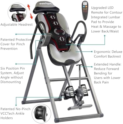 Innova Advanced Heat and Massage Inversion Table - Image 2