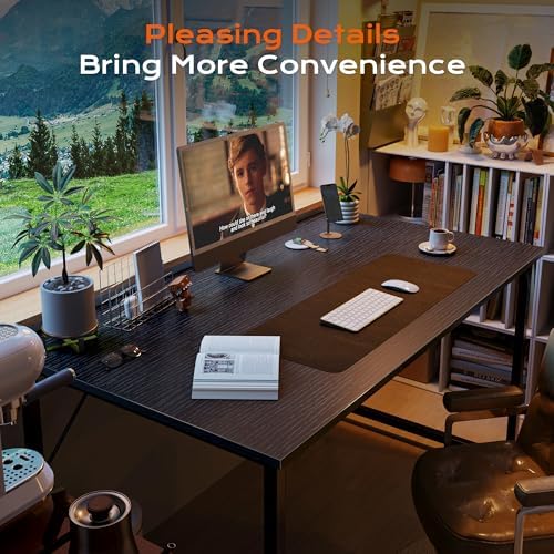 PRAISUN 47 X 24 Inch Computer Desk with Deeper Desktop - Image 5