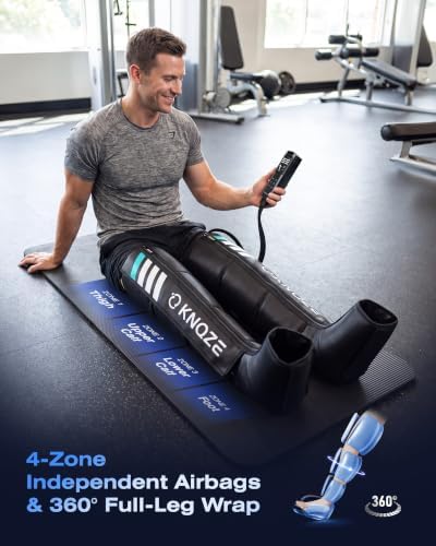 KNQZE Full Leg Compression Massager for Circulation & Pain Relif(Medium) - Image 3