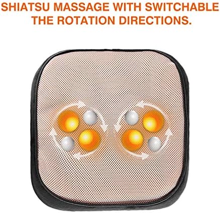 Snailax Shiatsu Foot and Back Massager with Heat - Kneading Feet Massager Machine with Heating Pad, Back Massage Cushion or Foot Warmer,Massagers for Back,Leg,Foot Pain Relief - Image 4