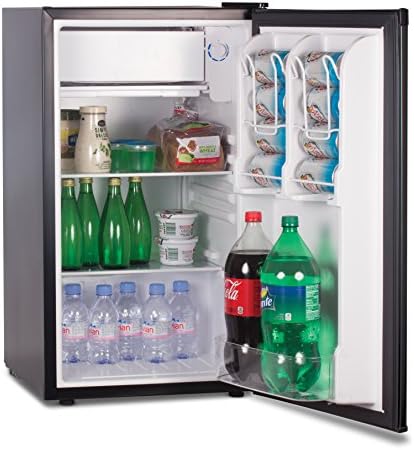 Commercial Cool CCR32B Compact Single Door Refrigerator and Freezer, 3.2 Cu. Ft. Mini Fridge, Black - Image 2