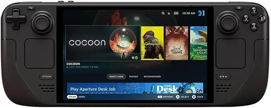 Valve Steam Deck OLED 512GB Handheld Gaming Console, 7.4" inch, 90Hz, SteamOS 3.0, 1280 x 800, with Carring case by Unknown