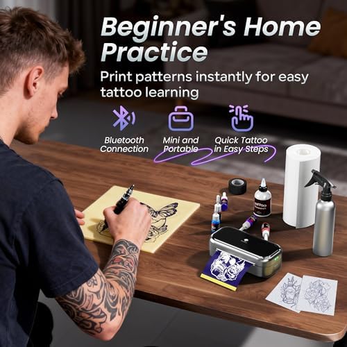 Phomemo TP31 Mini Tattoo Stencil Printer for 3-Inch Tattoos - Image 6