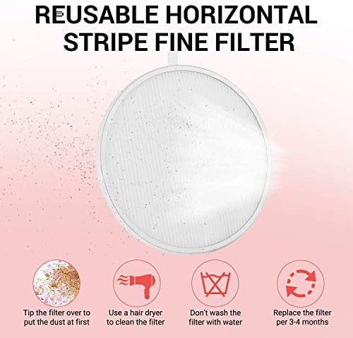 MelodySusie Classic Nail Dust Collector SPro for Acrylic Nail Filing - Image 6