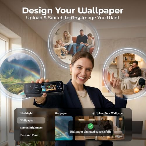 Phomemo M810 Full-Touchscreen AirPrint Portable Printer Wireless for Travel - Image 5