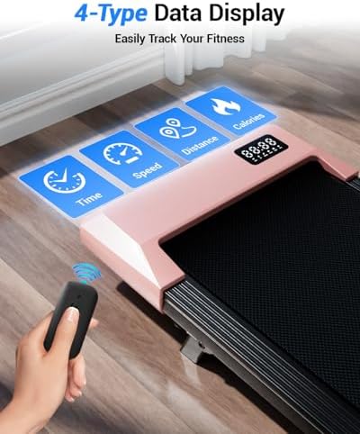 Superun Walking Pad with 6% Incline, 2.5HP Treadmill, 0.6-3.8 MPH, 300 lbs - Image 6