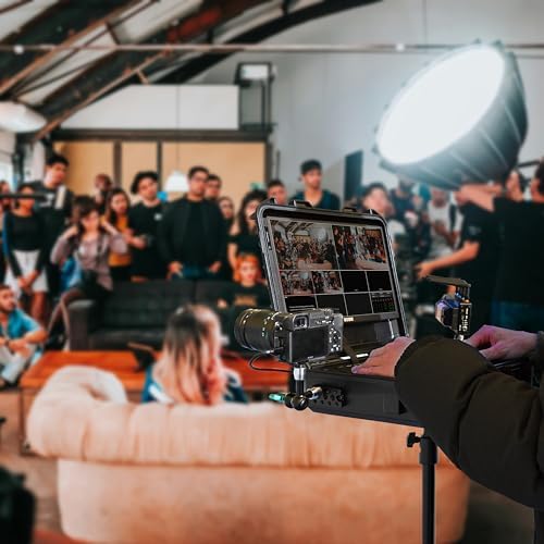 Osee GoStream Deck All in One Pro Live Streaming Multi Camera Video Mixer Switcher Recorder Player Kit 4 HDMI in USB-C I/O with 14 Inch Monitor Built-in DC-to-Type C Cable - Image 5
