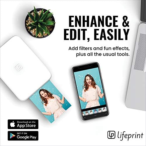 Lifeprint 3x4.5 Portable Photo and Video Printer for iPhone and Android. Make Your Photos Come to Life w/Augmented Reality - White - Image 3
