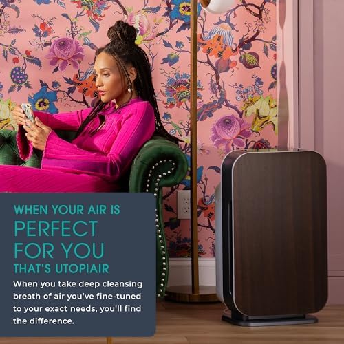 Alen Air Purifer BreatheSmart 75i HEPA w/ Pure Filter for Large Rooms up to 2600 Sq. Ft. - Perfect for Living Room & Kitchen - Captures Allergens, Dust, & Mold - White - Image 5