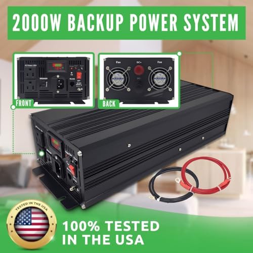 Primary Sump Pump Backup Bundle - 2000W / 75 Ah - Image 3