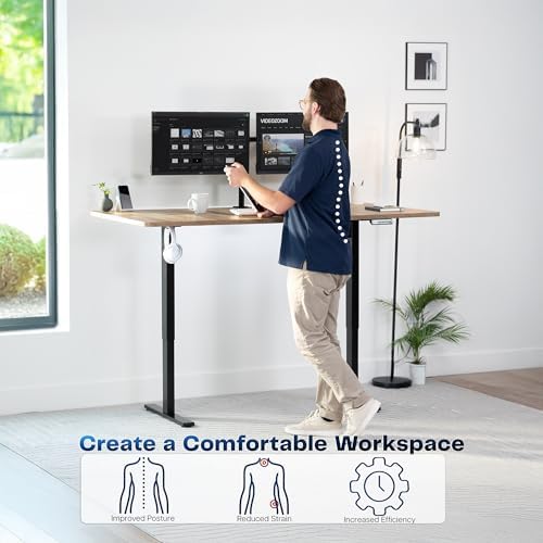 VIVO Reclaimed Wood 71 x 36 in Standing Desk, DESK-KIT-1B7P-36 - Image 4