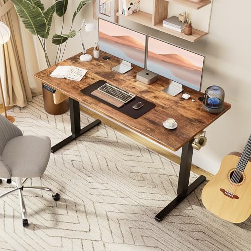Sweetcrispy Electric Standing Desk, Computer Desk, 63x24 Inch - Image 2