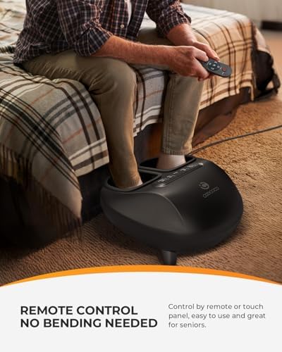 CooCoCo FSA Eligible Foot Massager with Heat, Remote Control - Image 3
