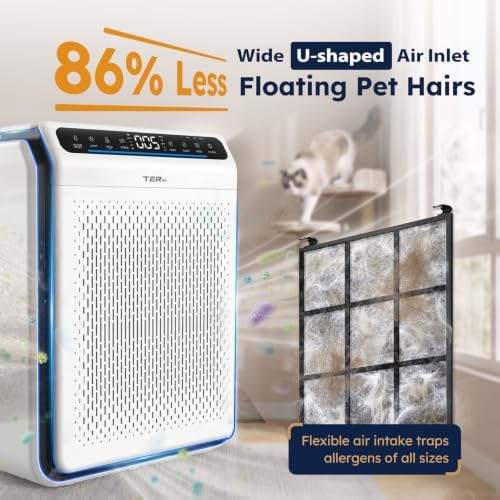 Pet Air Purifier for Home Large Room with Washable Screen Filter, AP03 - Image 4