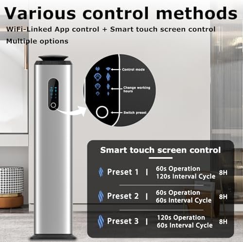 1000mL Scent Air Machine for Home, 10000 sq. ft Waterless Diffuser - Image 4