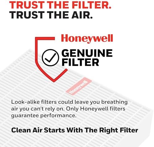 Honeywell HEPA Air Purifier Filter R, 6-Pack for HPA 100/200/300 and 5000 Series - Airborne Allergen Air Filter Targets Wildfire/Smoke, Pollen, Pet Dander, and Dust - Image 5