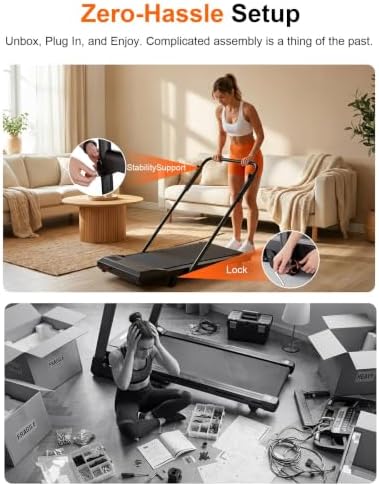 6% Incline 300 lbs Walking Pad Under Desk Treadmill - Image 7