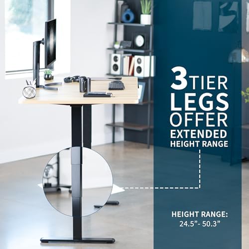 VIVO Light Wood 71 x 36 in Standing Desk, DESK-KIT-2B7C-36 - Image 5