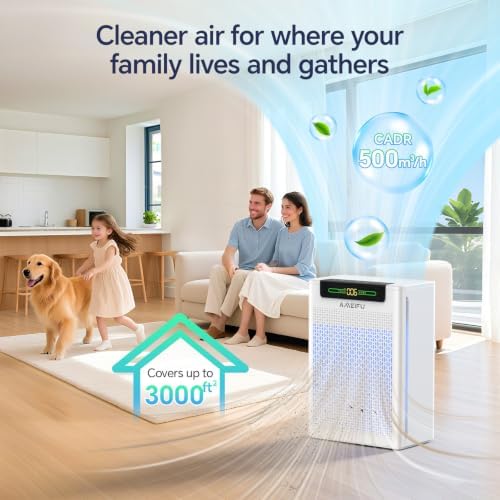 Air Purifiers for Home Large Room Up to 3000 ft²with Smart APP Control - Image 2