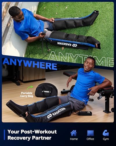 EaseZen Leg Compression Massager for Circulation & Muscle Pain Relief - Image 6