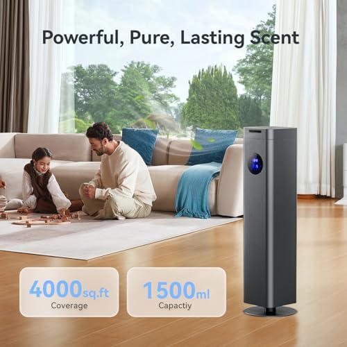 Aromadd 1500mL Scent Air Machine for Home, 4000 sq. ft Waterless Diffuser - Image 3