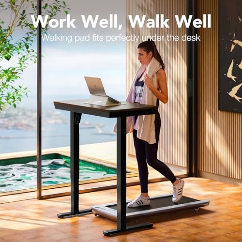 HUANUO Electric Standing Desk with Drawers, 40 X 24 Inch Electric Adjustable Height Desk, Quick Install One-Piece Tabletop with USB Charging Ports, Sit to Stand Up Desk for Home Office, Black Walnut - Image 7