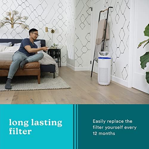 Homedics 5-in-1 UV-C Air Purifier - 360-Degree HEPA Filter for 1,593 Sq Ft - Image 7