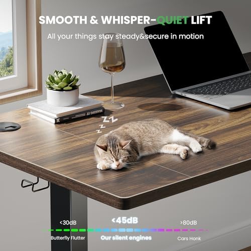 SIAGO 48 x 24 Inch Electric Standing Desk, 0.8 Inch Thick Tabletop - Image 7