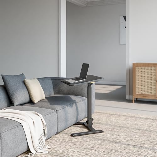 alawooder 25" Mobile Folding Desk: Pneumatic Sit-Stand, No Assembly - Image 5