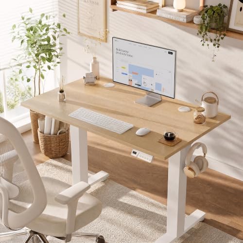 Claiks 32 x 19 Inch Nature Electric Standing Desk - Image 2