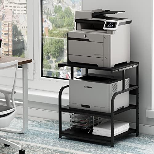 Fannova 23.6"x18.9"x30" Large Printer Stand with Adjustable Storage Shelf by Fannova