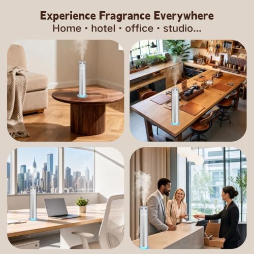 Smart Waterless Diffuser, Essential Oil Diffuser for Large Room - Image 4