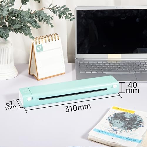 Phomemo Portable Wireless Printer - Travel-Sized, Compatible with iOS & Android, Bluetooth, Supports 8.5" X 11" Letter Thermal Paper, Includes 1 Case - Image 6