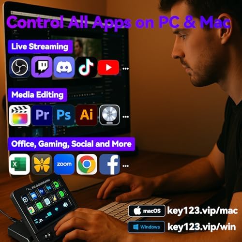 Mirabox Stream Dock - Steam Deck Controller for PC Mac, N4E - Image 6