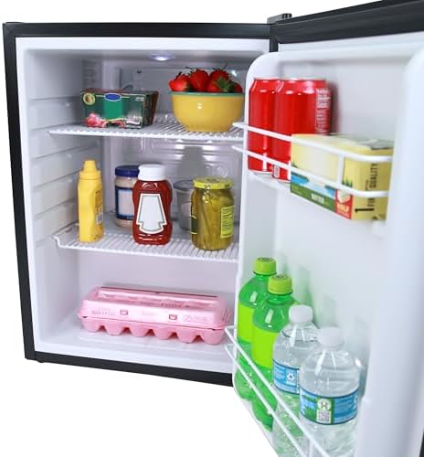 Avanti Mini Fridge for Home Office or Dorm, Auto Defrost with Reversible Door, Energy Star Rated, 2.2 Cu. Ft., Black - Image 4